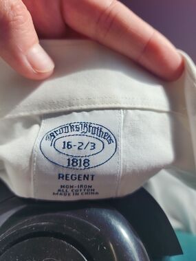Brooks Brothers White Regent Dress Shirt